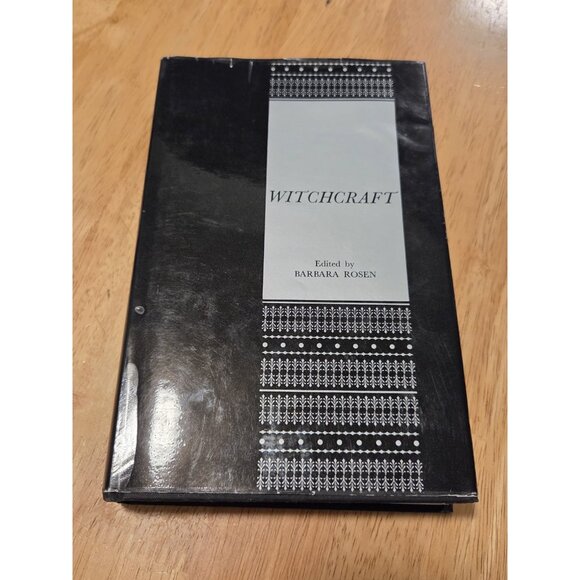 WITCHCRAFT - Barbara Rosen 1st Edition 1972 Hard Cover Dust Jacket Witch Occult - Picture 7 of 13